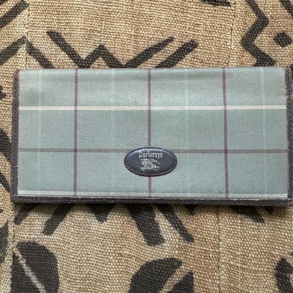 Authentic Vintage Burberry Check Wallet
